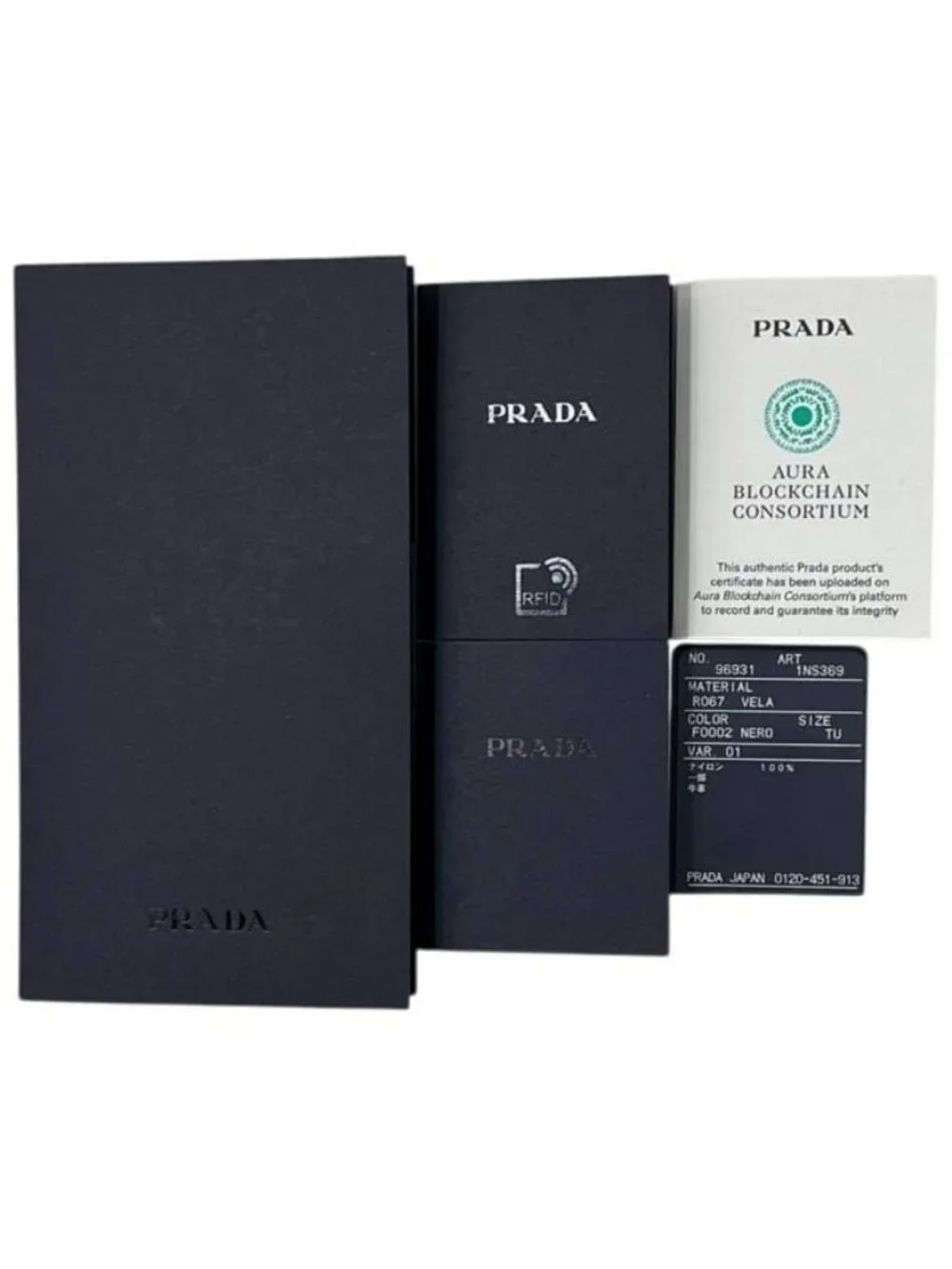 Prada Pouch Drawstring Handbag Vela 1 IC Tag Reactive Nylon Re-Nylon Saffiano